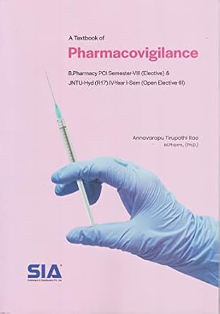 A Textbook of Pharmacovigilance