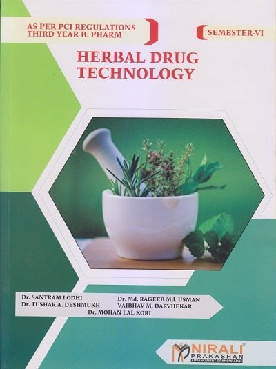 HERBAL DRUG TECHNOLOGY SEM VI