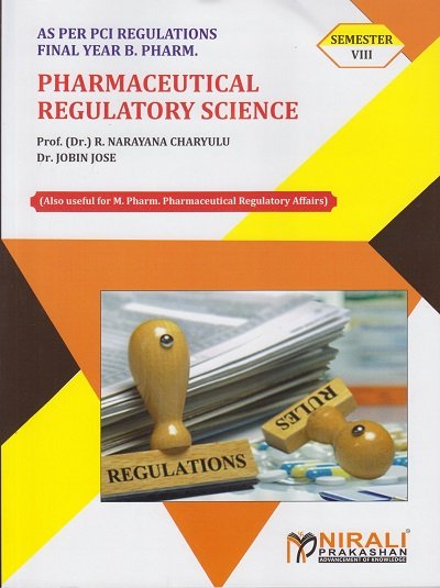 PHARMACEUTICAL REGULATORY SCIENCE  SEM VIII